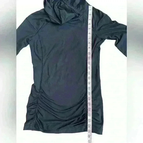 Zella Women’s Cowl Neck Ruched Athletic Top Black Size XS - Picture 8 of 9